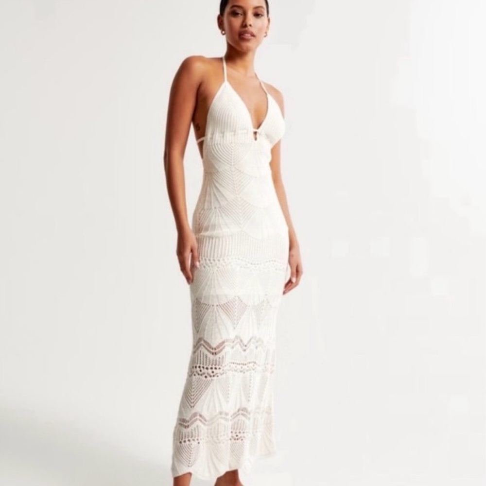 Abercrombie & fitch Crochet Summer Dress NWT